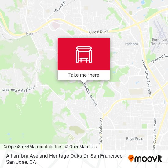 Mapa de Alhambra Ave and Heritage Oaks Dr