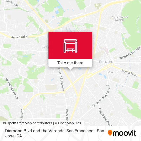 Mapa de Diamond Blvd and the Veranda