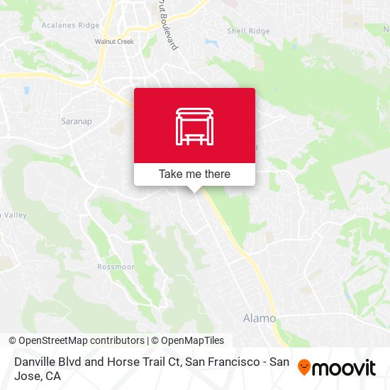 Danville Blvd and Horse Trail Ct map