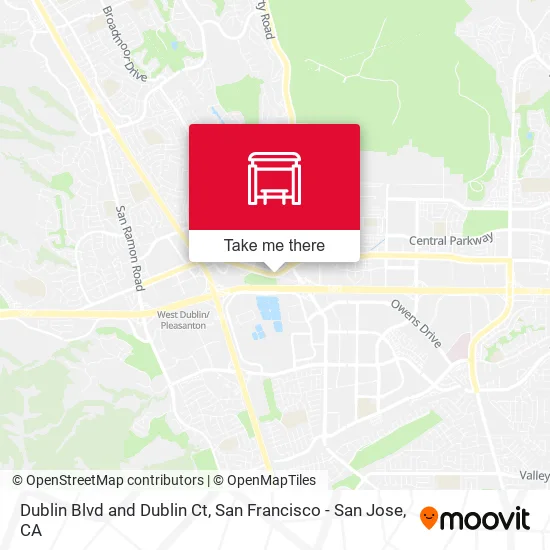 Mapa de Dublin Blvd and Dublin Ct