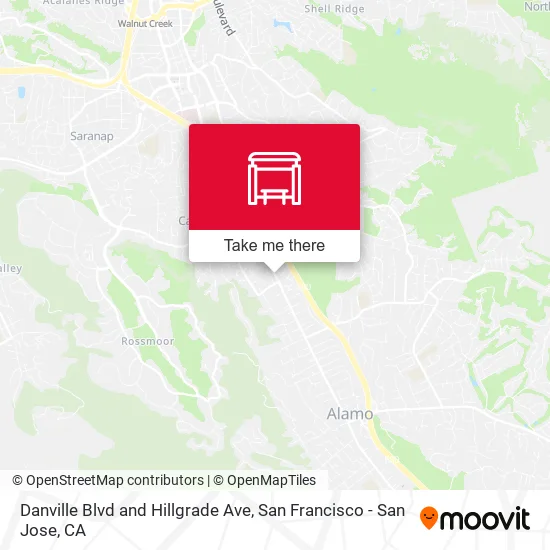 Mapa de Danville Blvd and Hillgrade Ave