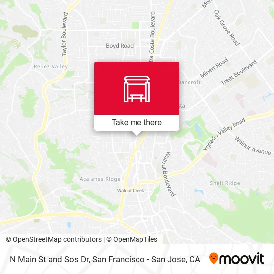 Mapa de N Main St and Sos Dr