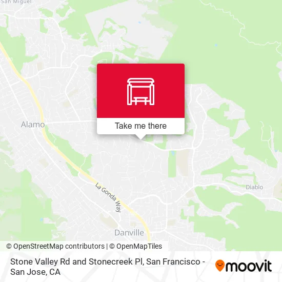 Stone Valley Rd and Stonecreek Pl map
