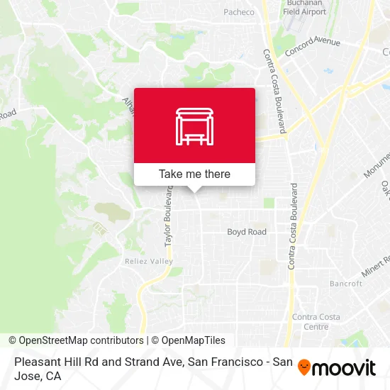 Pleasant Hill Rd and Strand Ave map