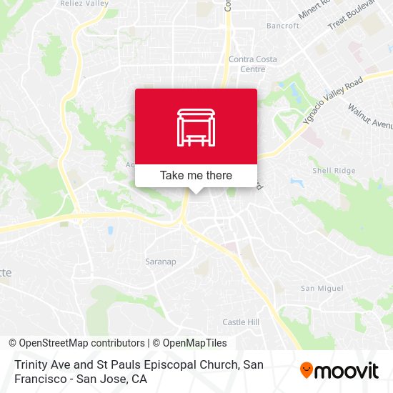 Trinity Ave and St Pauls Episcopal Church map