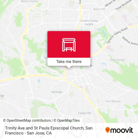 Trinity Ave and St Pauls Episcopal Church map