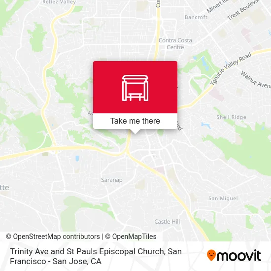 Trinity Ave and St Pauls Episcopal Church map