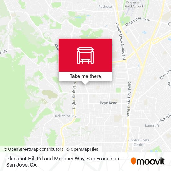Pleasant Hill Rd and Mercury Way map