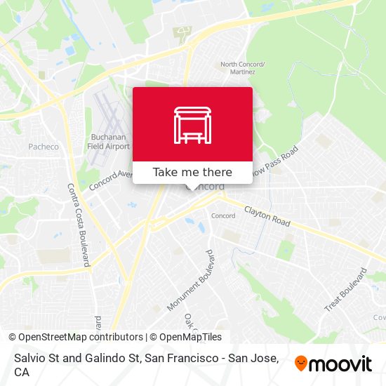 Mapa de Salvio St and Galindo St