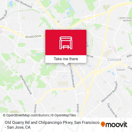 Old Quarry Rd and Chilpancingo Pkwy map