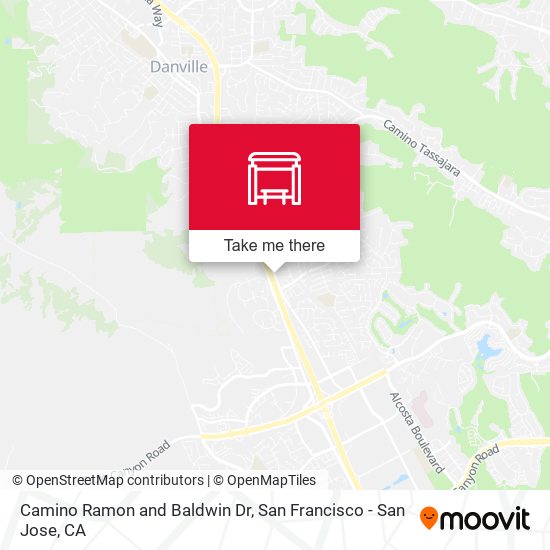 Mapa de Camino Ramon and Baldwin Dr