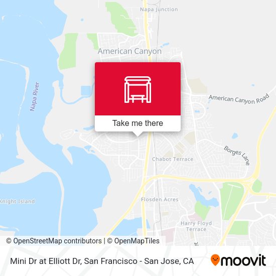 Mini Dr at Elliott Dr map