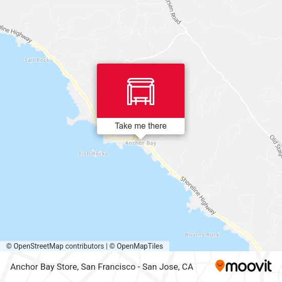 Anchor Bay Store map