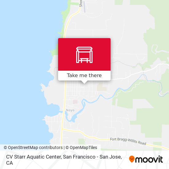 CV Starr Aquatic Center map
