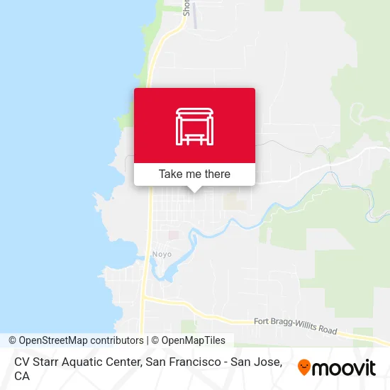 CV Starr Aquatic Center map