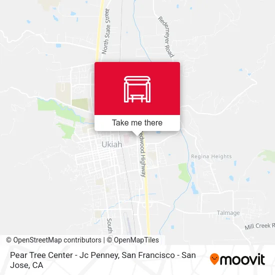 Pear Tree Center - Jc Penney map