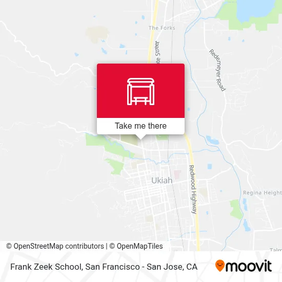 Frank Zeek School map