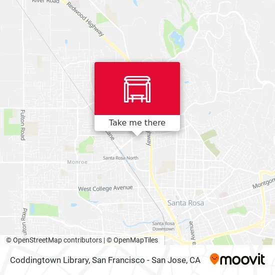 Mapa de Coddingtown Library