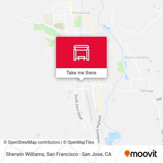 Sherwin Williams map