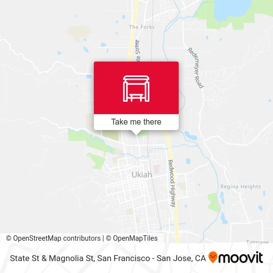 State St & Magnolia St map