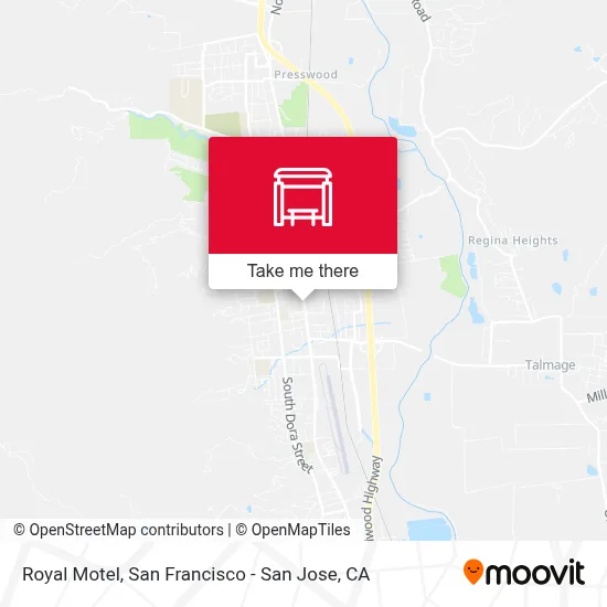 Royal Motel map