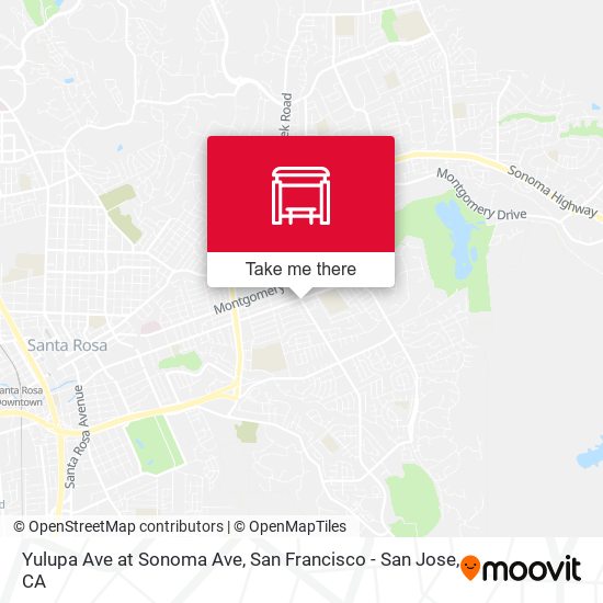 Yulupa Ave at Sonoma Ave map