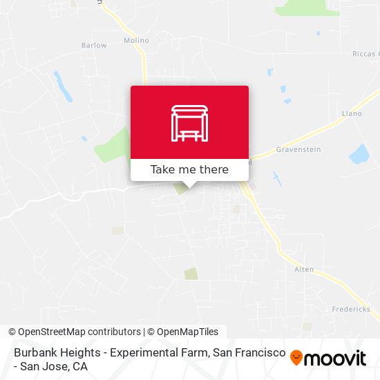 Burbank Heights - Experimental Farm map
