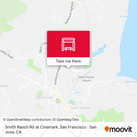 Smith Ranch Rd at Cinemark map