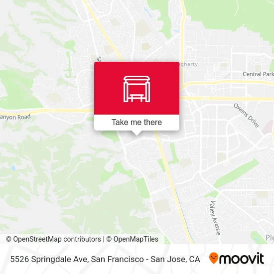 5526   Springdale Ave map