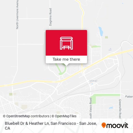 Bluebell Dr & Heather Ln map
