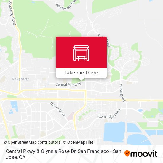 Mapa de Central Pkwy & Glynnis Rose Dr