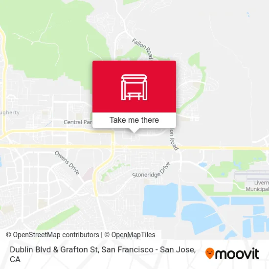 Dublin Blvd & Grafton St map