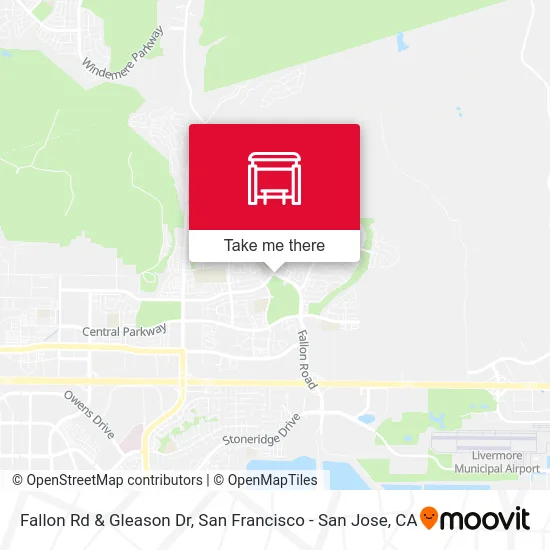 Fallon Rd & Gleason Dr map