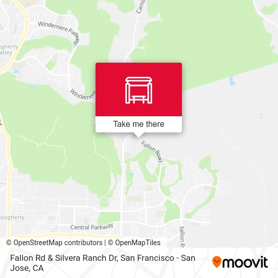 Fallon Rd & Silvera Ranch Dr map