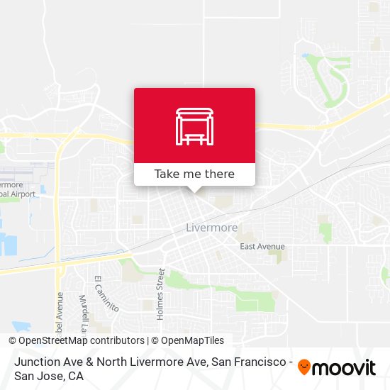 Mapa de Junction Ave & North Livermore Ave