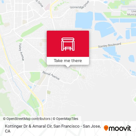 Kottinger Dr & Amaral Cir map