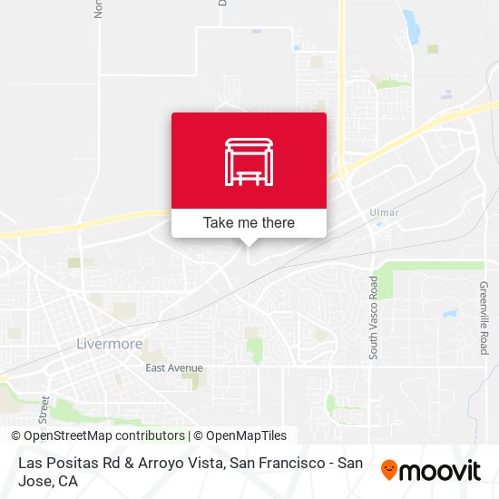 Las Positas Rd & Arroyo Vista map