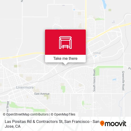 Las Positas Rd & Contractors St map