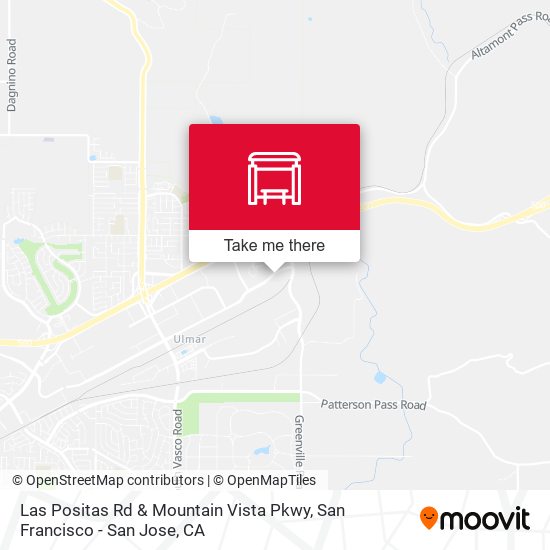 Mapa de Las Positas Rd & Mountain Vista  Pkwy