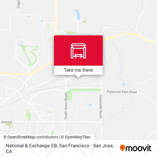 National & Exchange EB map