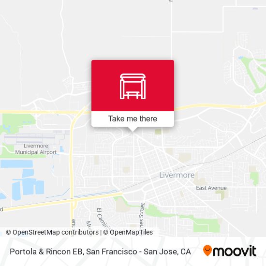 Portola & Rincon EB map