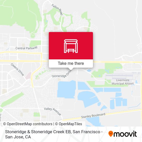 Stoneridge & Stoneridge Creek  EB map