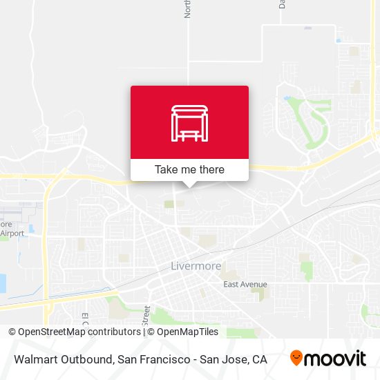 Mapa de Walmart Outbound