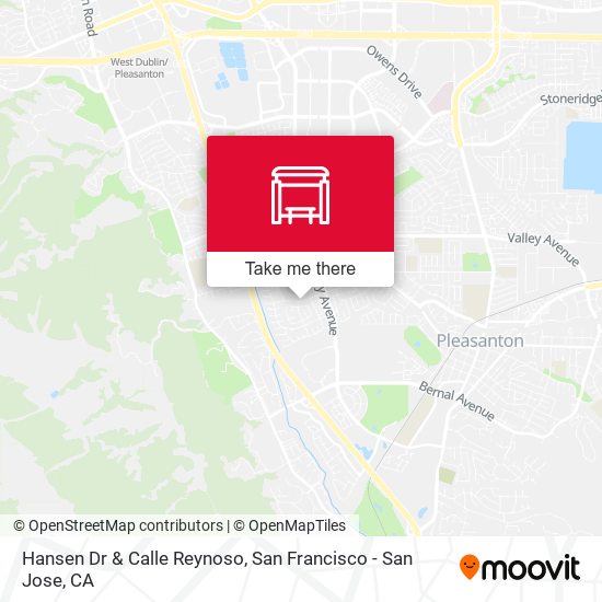 Hansen Dr & Calle Reynoso map