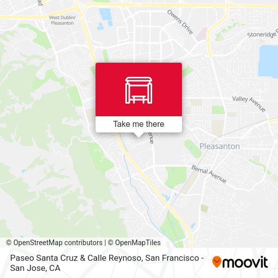 Paseo Santa Cruz & Calle Reynoso map