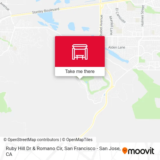 Ruby Hill Dr & Romano Cir map