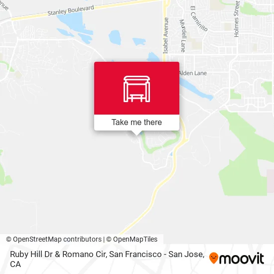 Ruby Hill Dr & Romano Cir map
