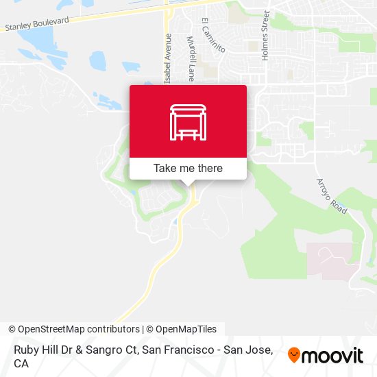 Mapa de Ruby Hill Dr & Sangro Ct