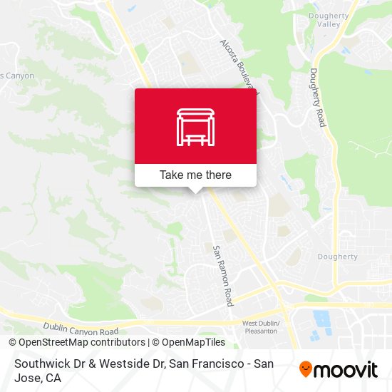 Southwick Dr & Westside Dr map