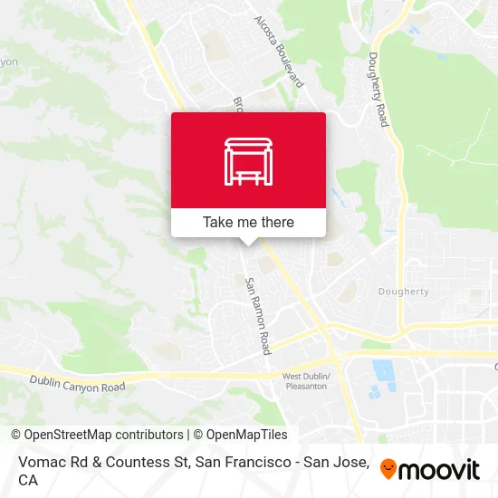 Vomac Rd & Countess St map